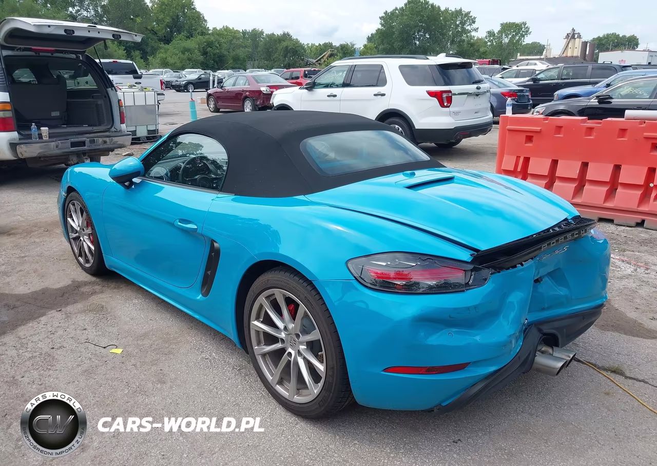 2018 Porsche 718 Boxster S VIN:WP0CB2A87JS228364 - 3