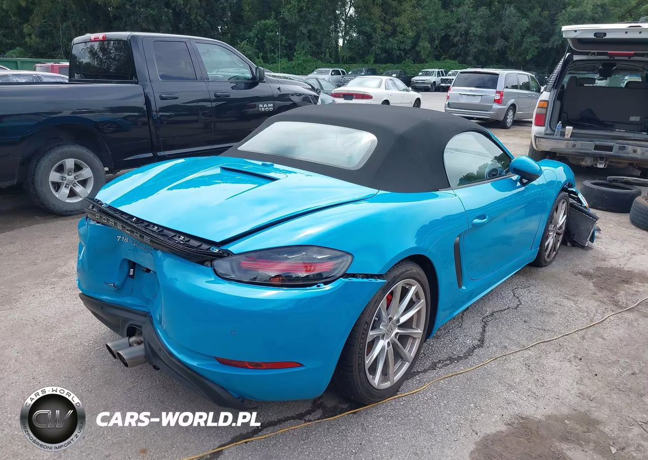 2018 Porsche 718 Boxster S VIN:WP0CB2A87JS228364 - 4
