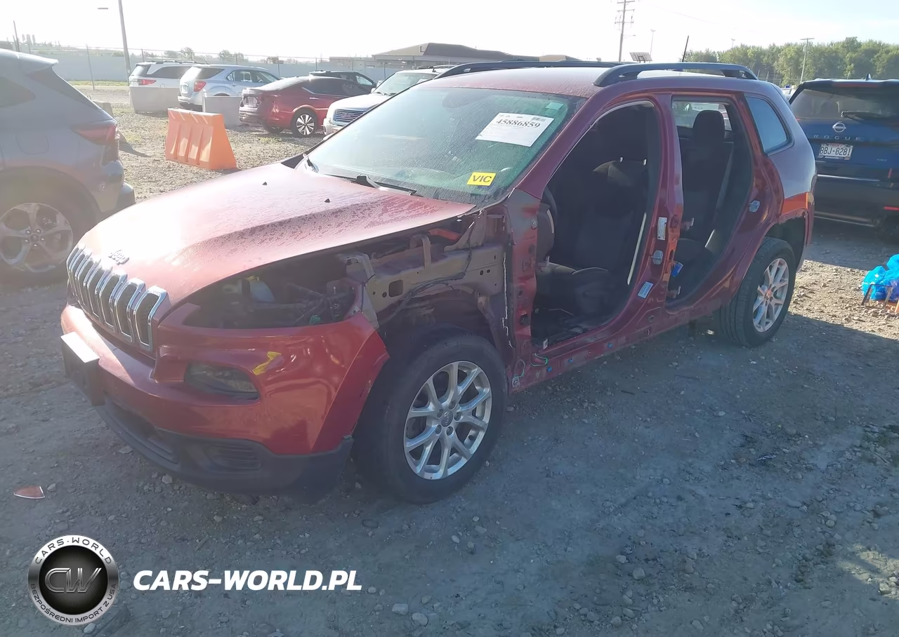 2016 Jeep Cherokee Sport VIN:1C4PJLAB9GW159622 - 2