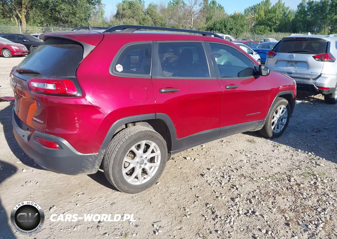 2016 Jeep Cherokee Sport VIN:1C4PJLAB9GW159622 - 4