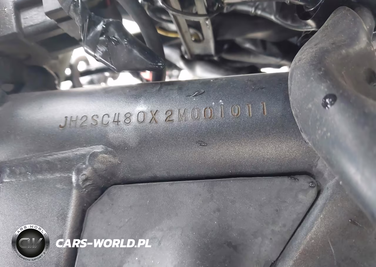 2002 Honda Cb900 F VIN:JH2SC480X2M001011 - 10