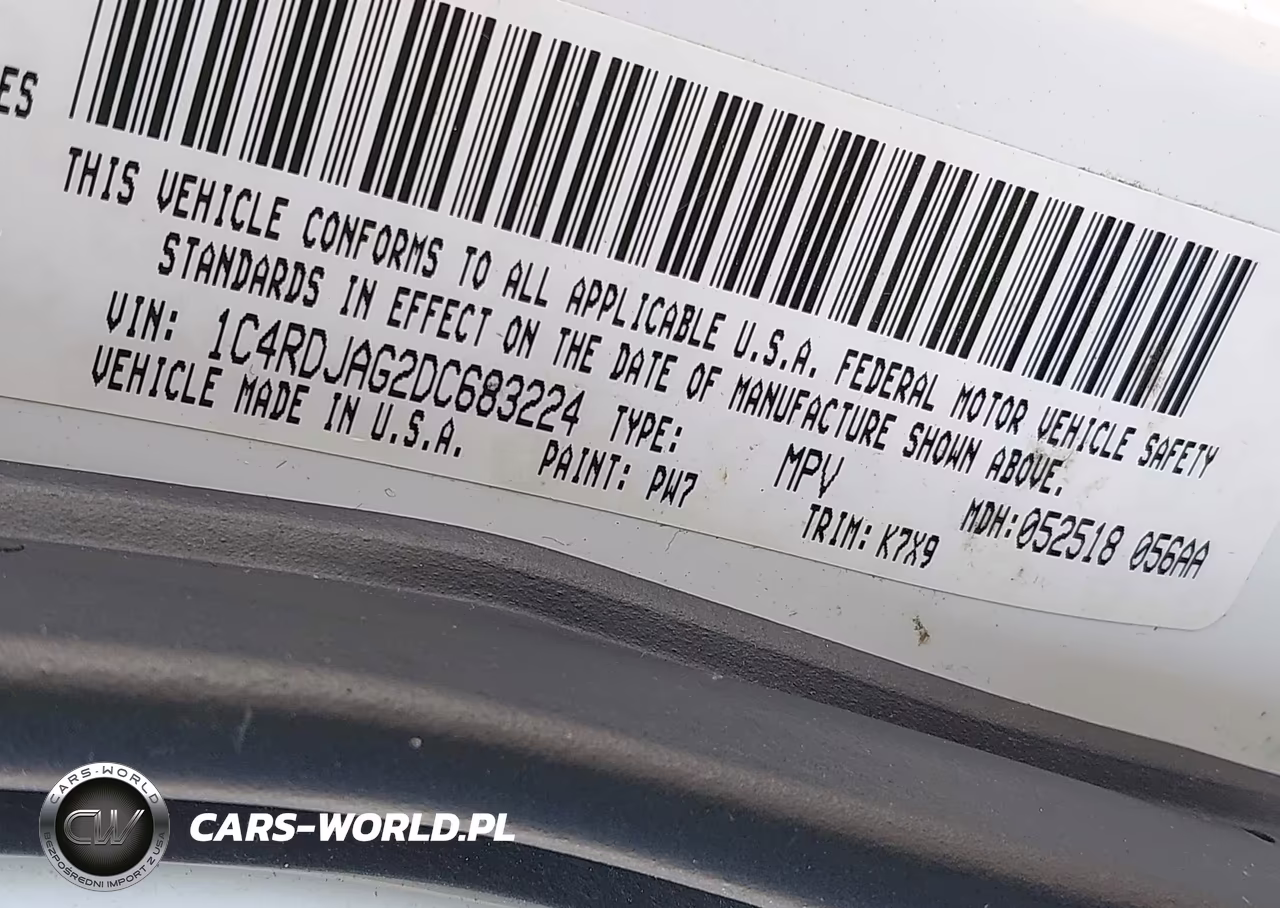 2013 Dodge Durango Sxt VIN:1C4RDJAG2DC683224 - 9