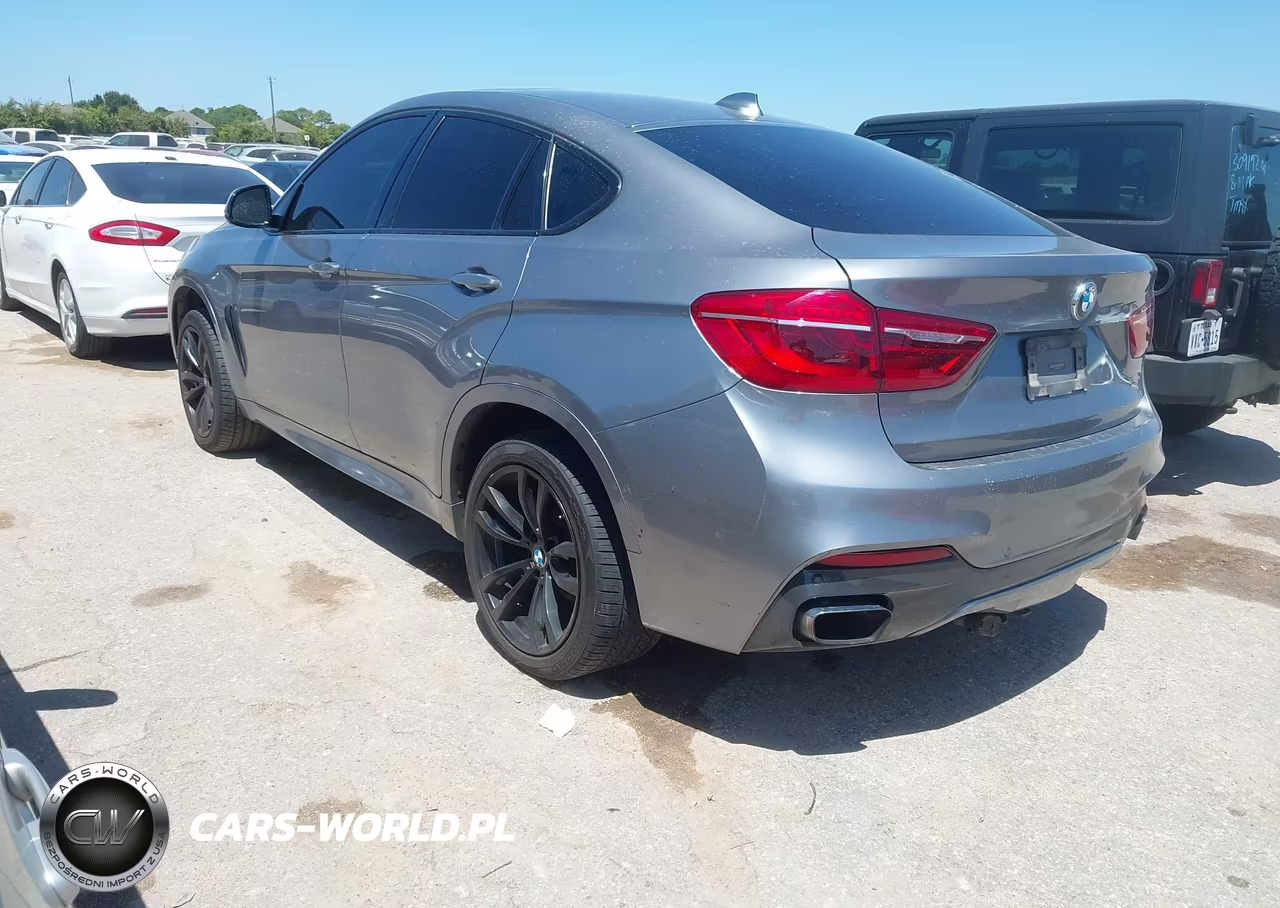 2017 BMW X6 Sdrive35I VIN:5UXKU0C39H0G69352 - 3