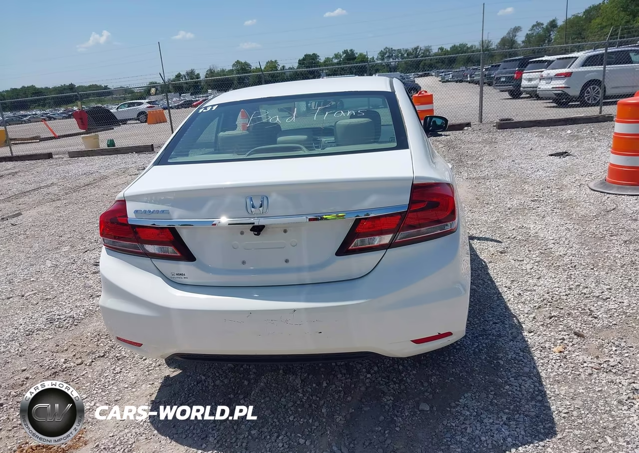 2015 Honda Civic Lx VIN:19XFB2F52FE004036 - 15