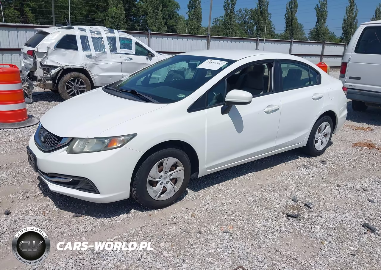 2015 Honda Civic Lx VIN:19XFB2F52FE004036 - 2