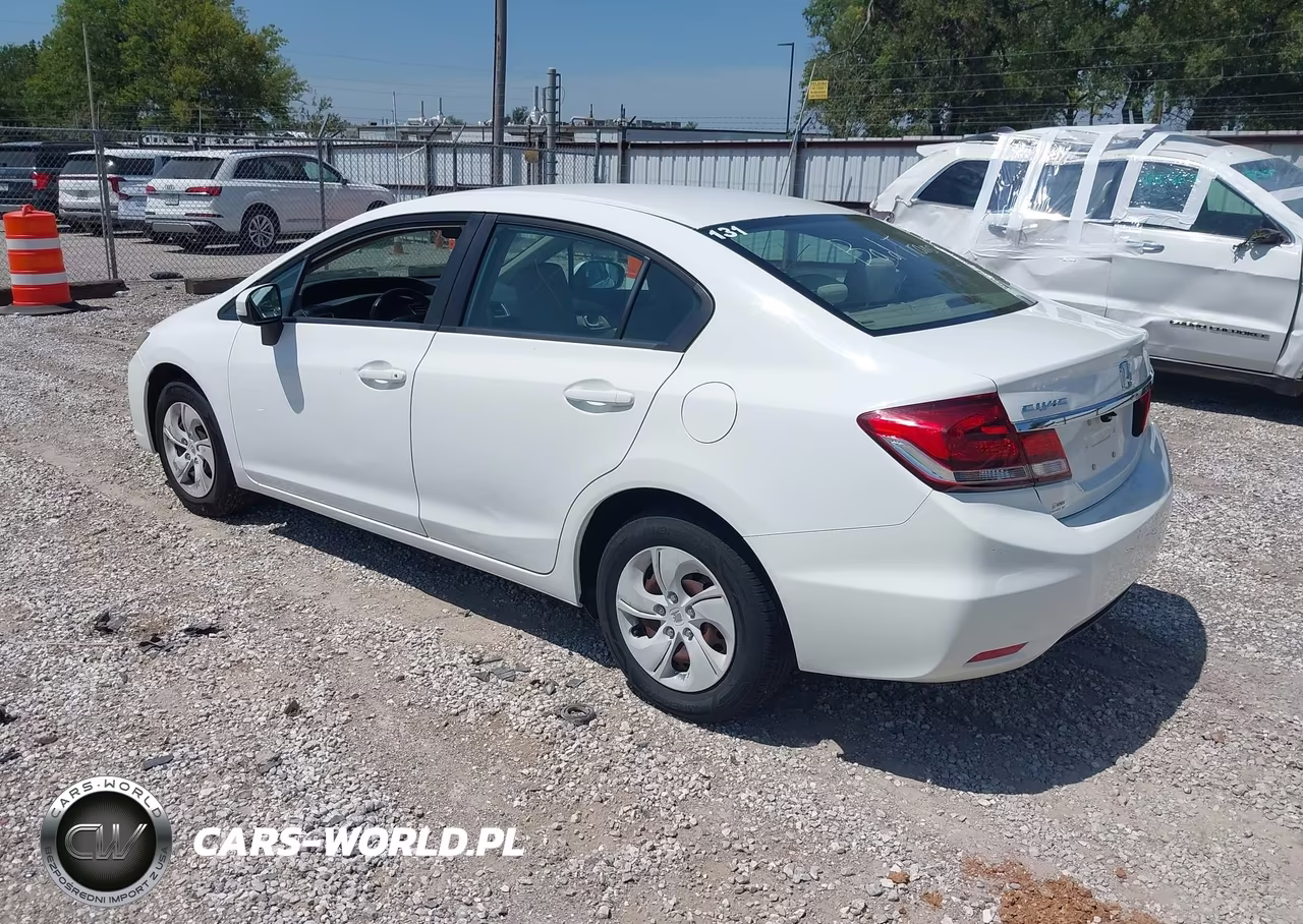 2015 Honda Civic Lx VIN:19XFB2F52FE004036 - 3