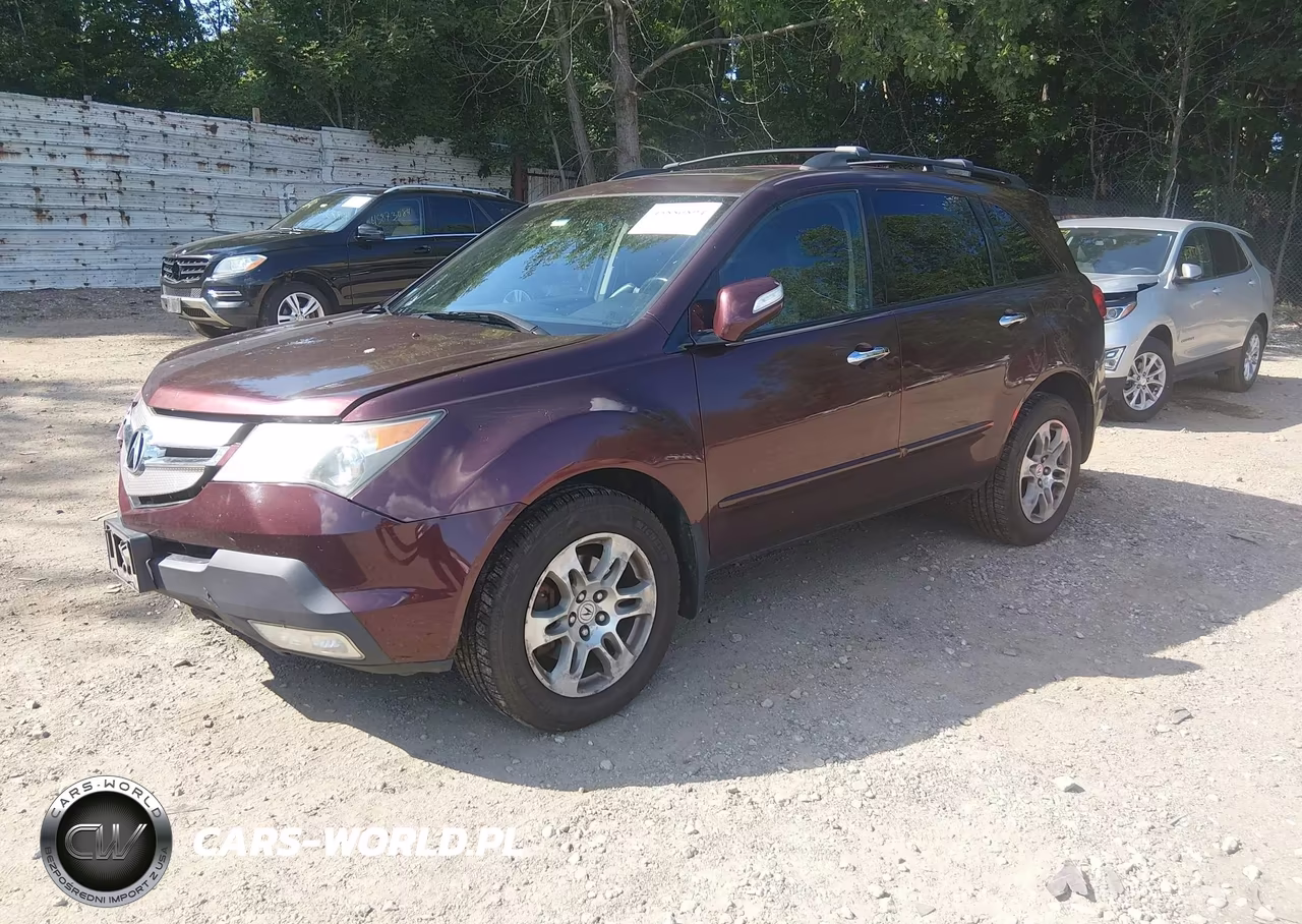 2008 Acura Mdx VIN:2HNYD28238H534779 - 2