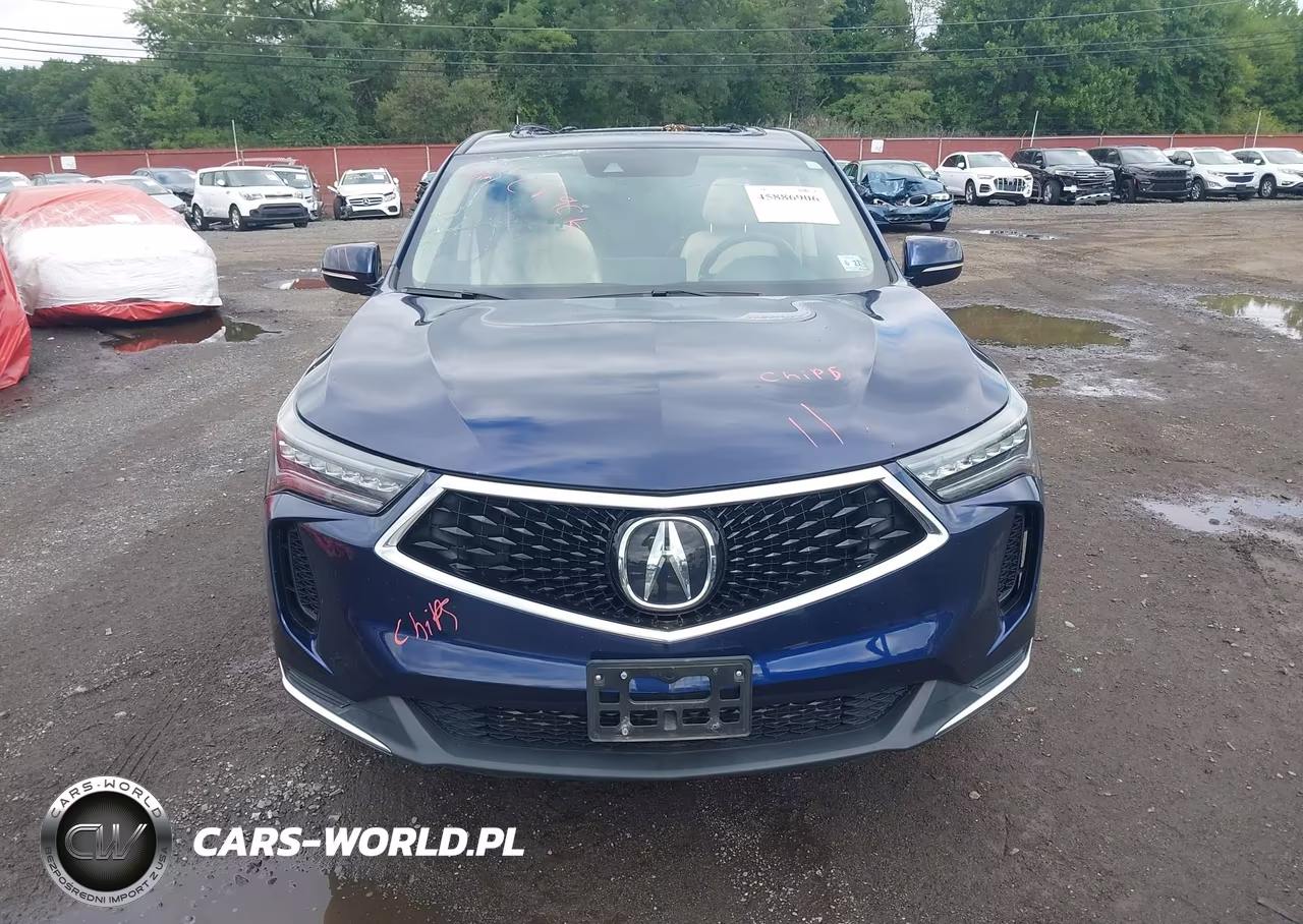 2022 Acura Rdx Standard VIN:5J8TC2H37NL005833 - 12