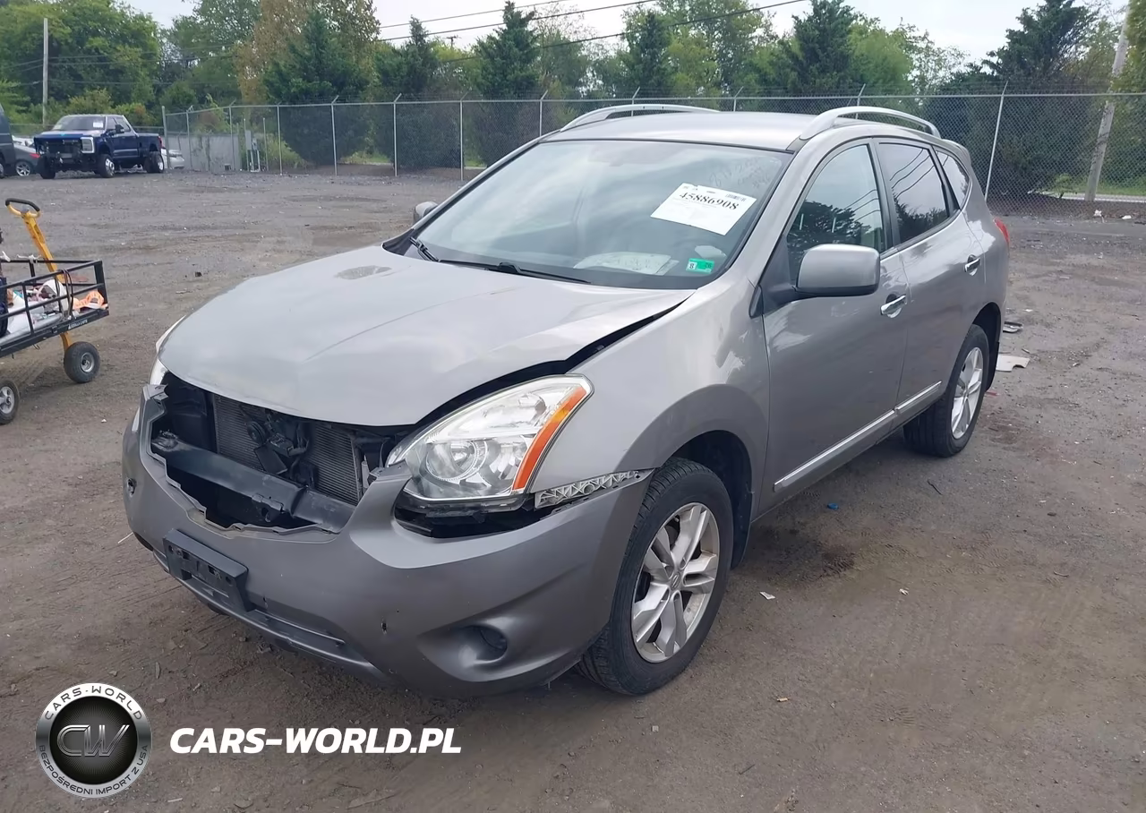 2012 Nissan Rogue Sv VIN:JN8AS5MV0CW371439 - 2