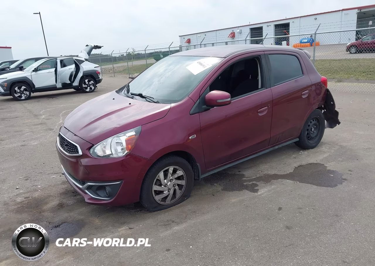 2018 Mitsubishi Mirage Se VIN:ML32A4HJ7JH007043 - 2