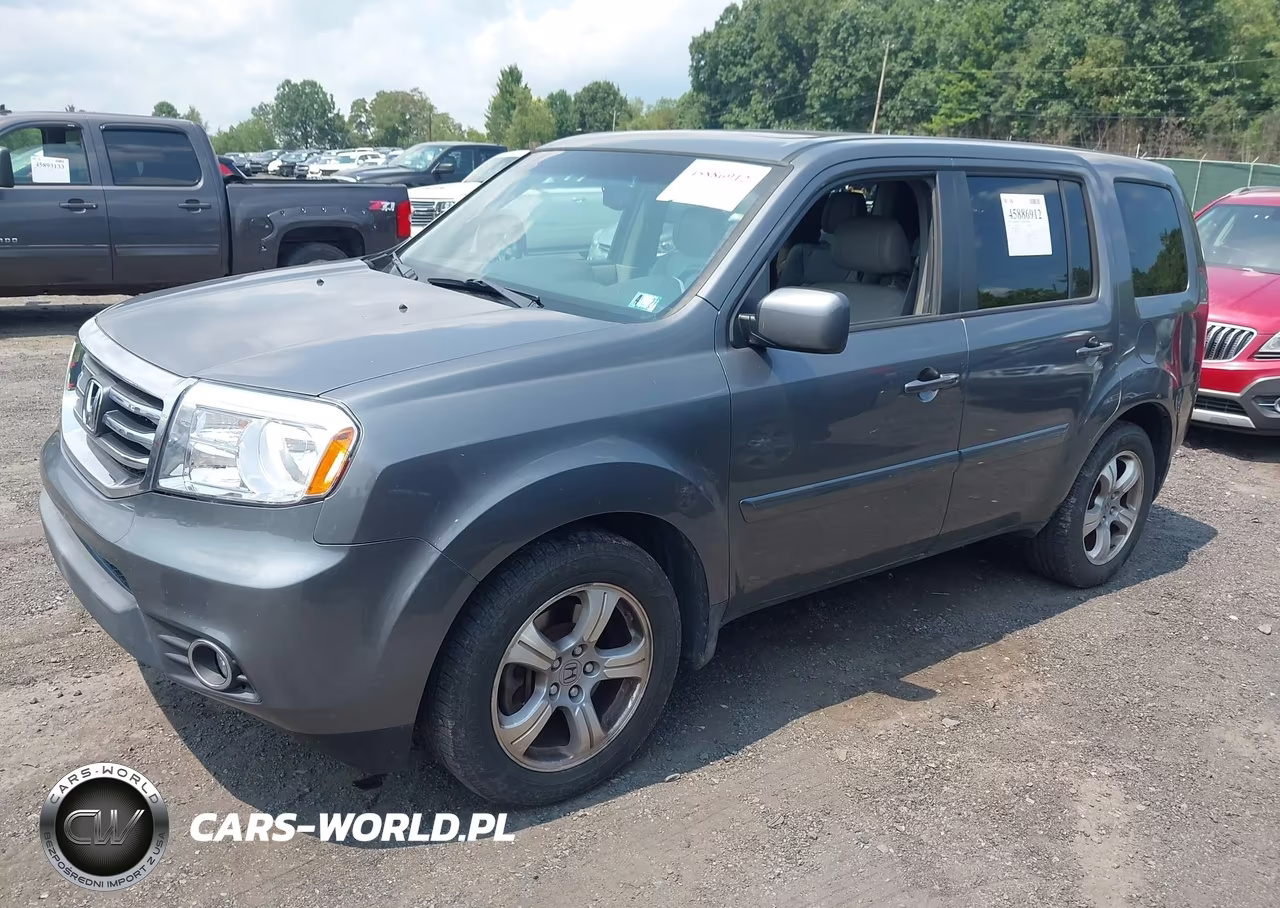 2012 Honda Pilot Ex-L VIN:5FNYF4H66CB006554 - 2