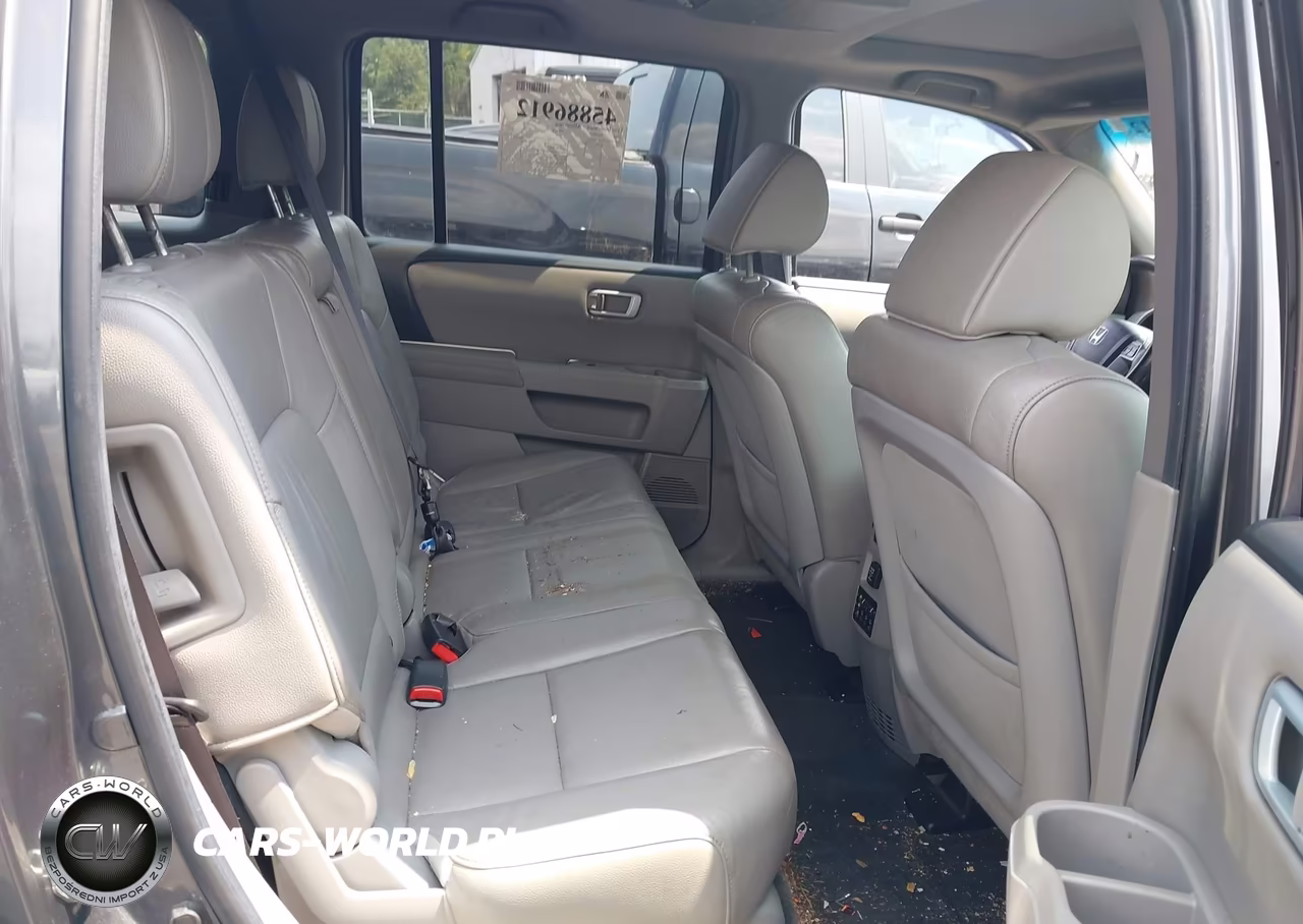 2012 Honda Pilot Ex-L VIN:5FNYF4H66CB006554 - 8