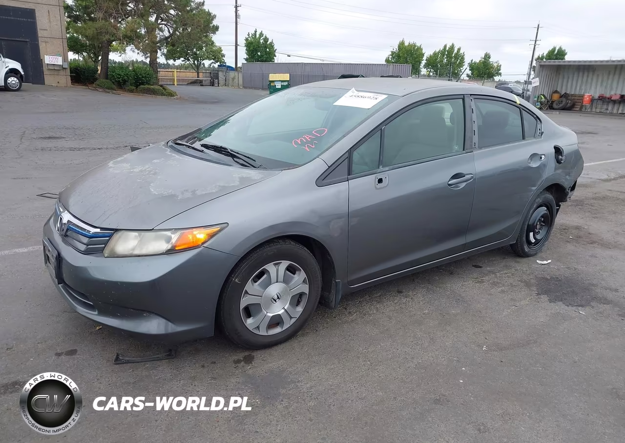 2012 Honda Civic Hybrid VIN:JHMFB4F26CS004775 - 2