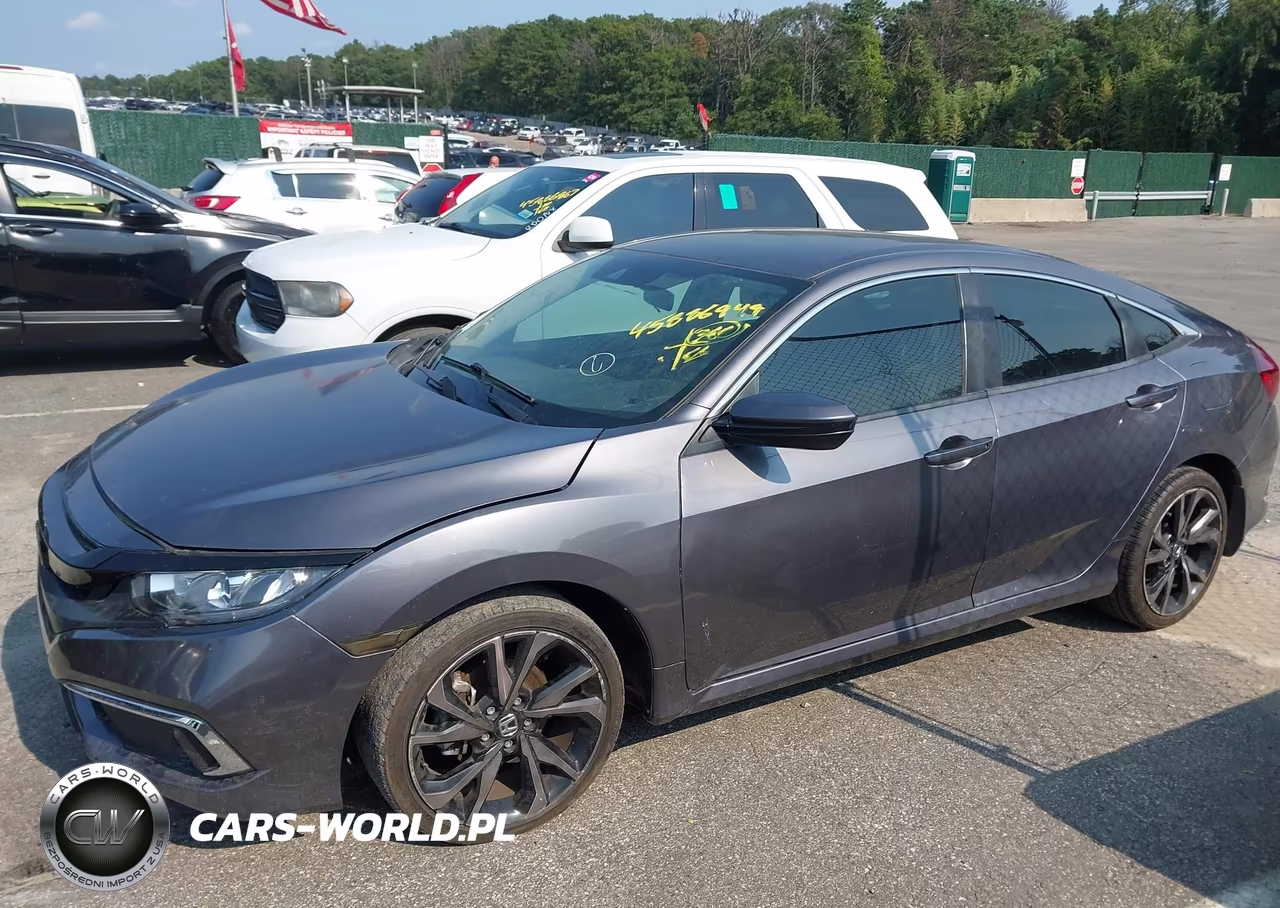 2019 Honda Civic Lx VIN:19XFC2F67KE045956 - 14