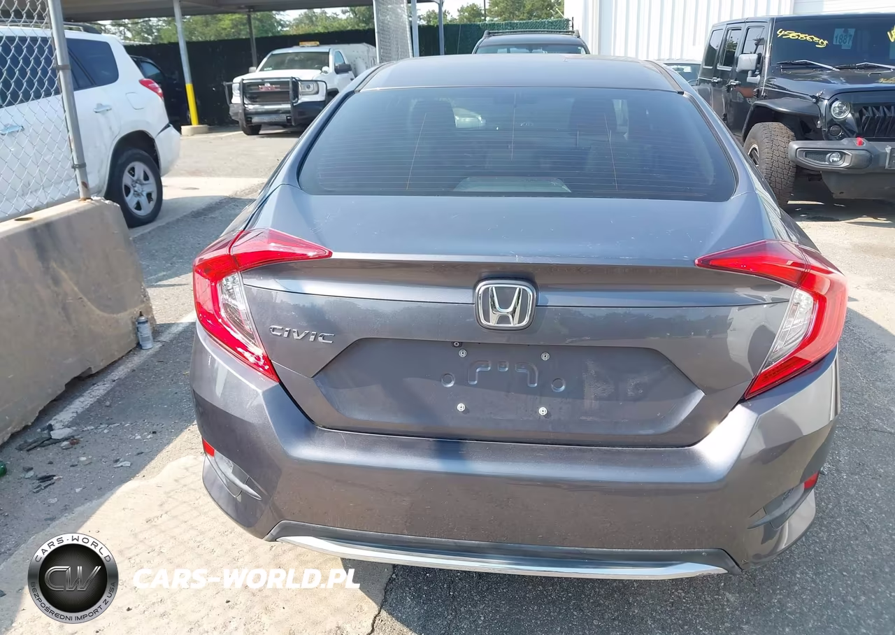 2019 Honda Civic Lx VIN:19XFC2F67KE045956 - 16