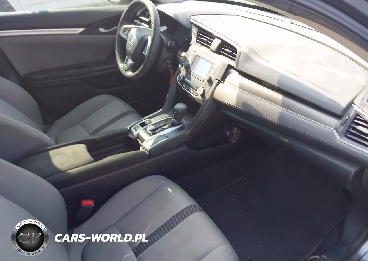 2019 Honda Civic Lx VIN:19XFC2F67KE045956 - 5