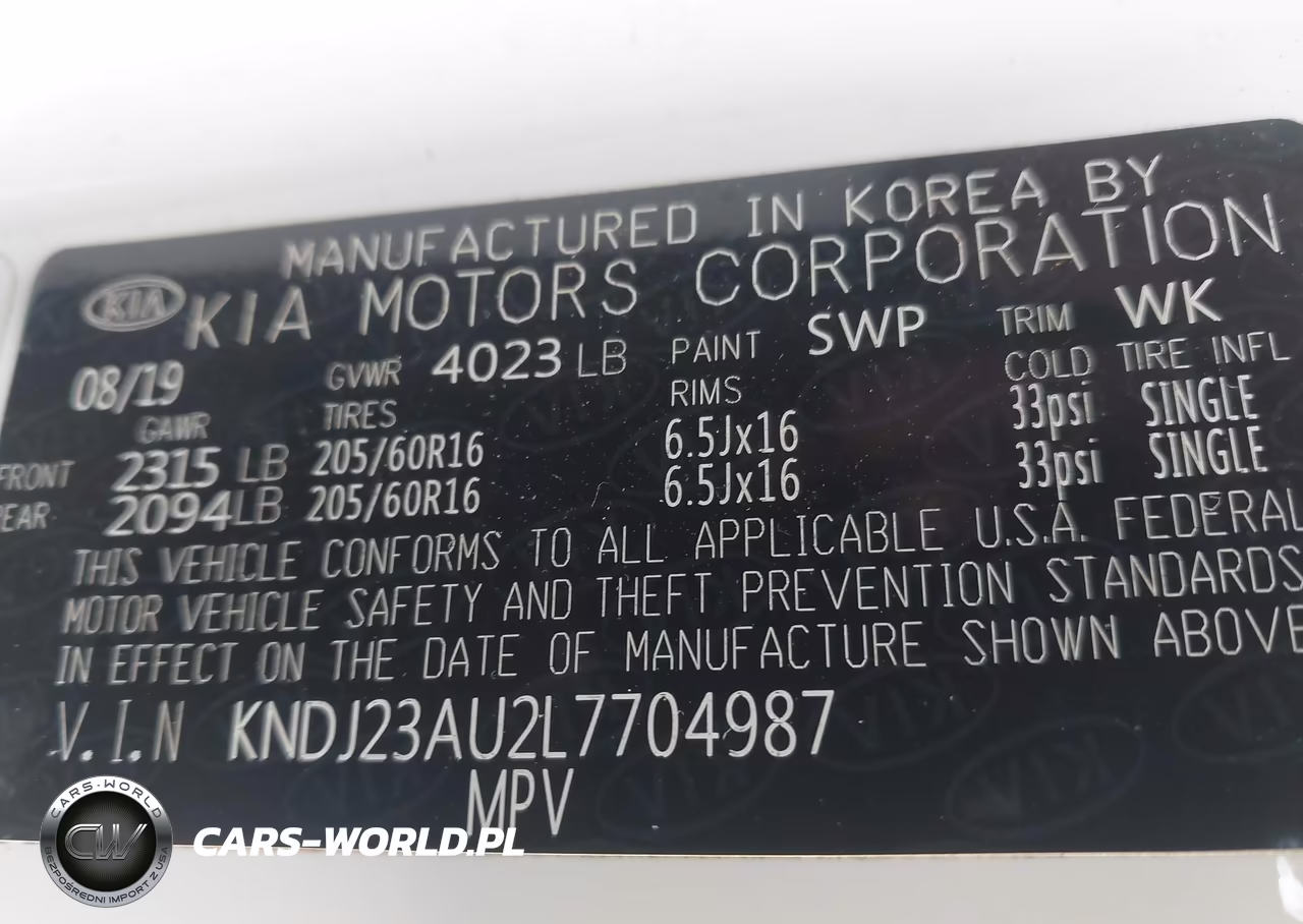2020 Kia Soul Lx VIN:KNDJ23AU2L7704987 - 9