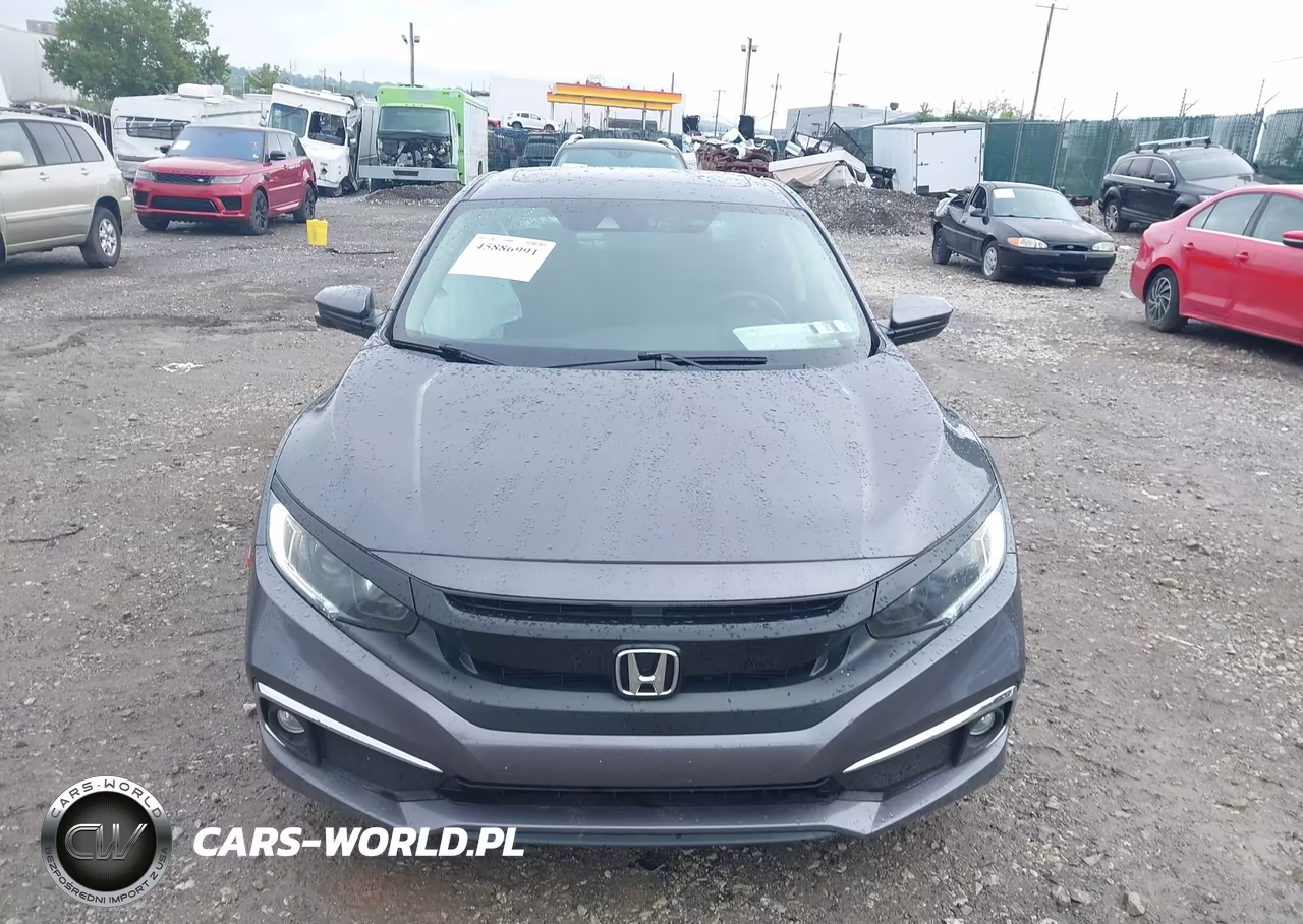 2019 Honda Civic Ex-L VIN:2HGFC1F7XKH651244 - 12
