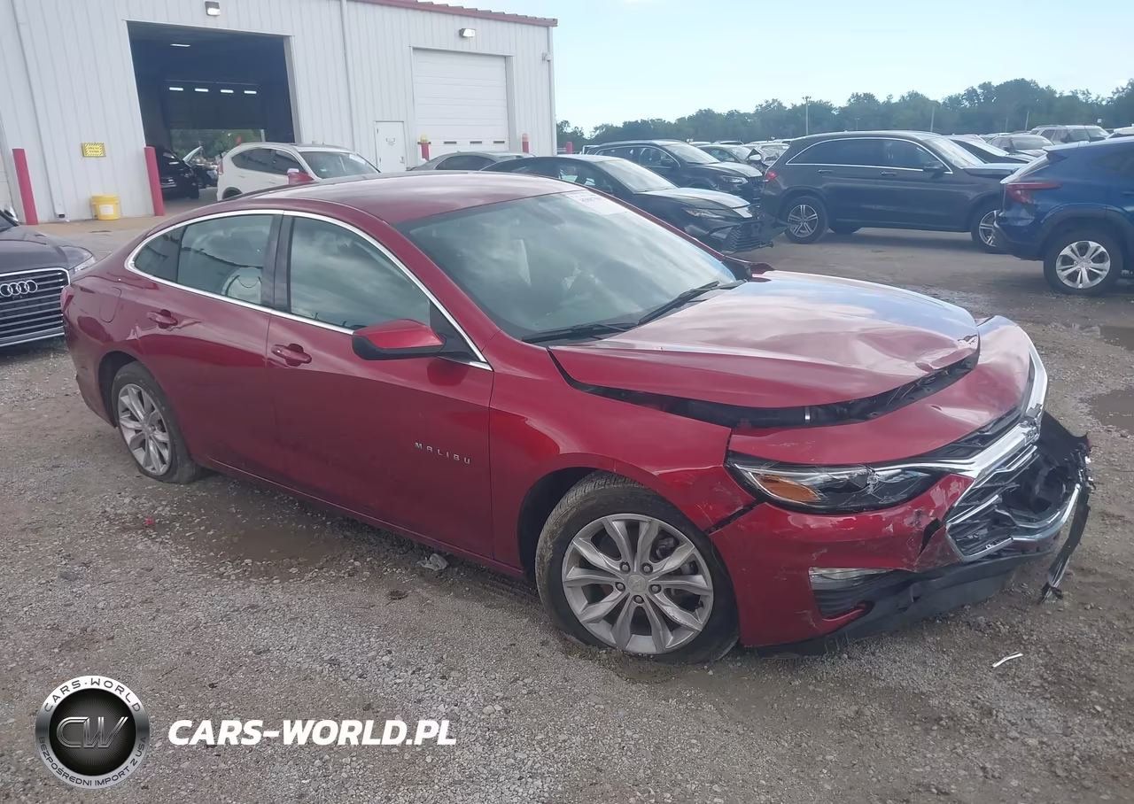 2021 Chevrolet Malibu Fwd Lt VIN:1G1ZD5ST1MF061840 - 1
