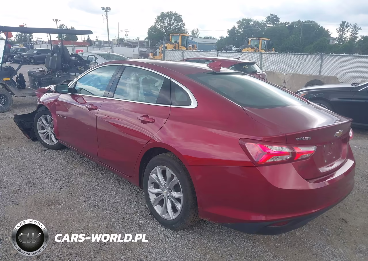 2021 Chevrolet Malibu Fwd Lt VIN:1G1ZD5ST1MF061840 - 3