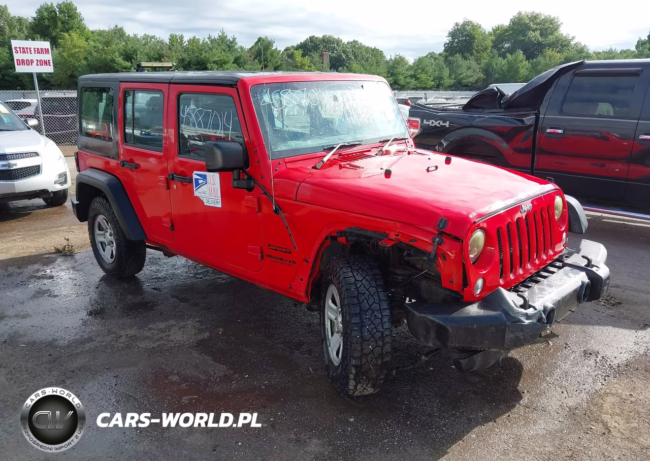 2015 Jeep Wrangler Unlimited Sport Rhd – zdjęcie 1 z 16