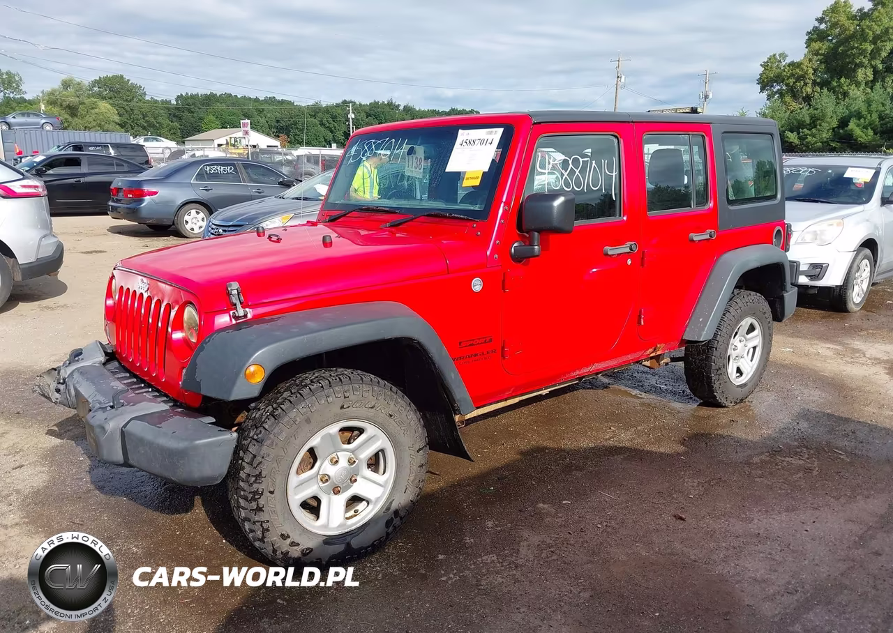 2015 Jeep Wrangler Unlimited Sport Rhd VIN:1C4BJWKG0FL652031 - 2