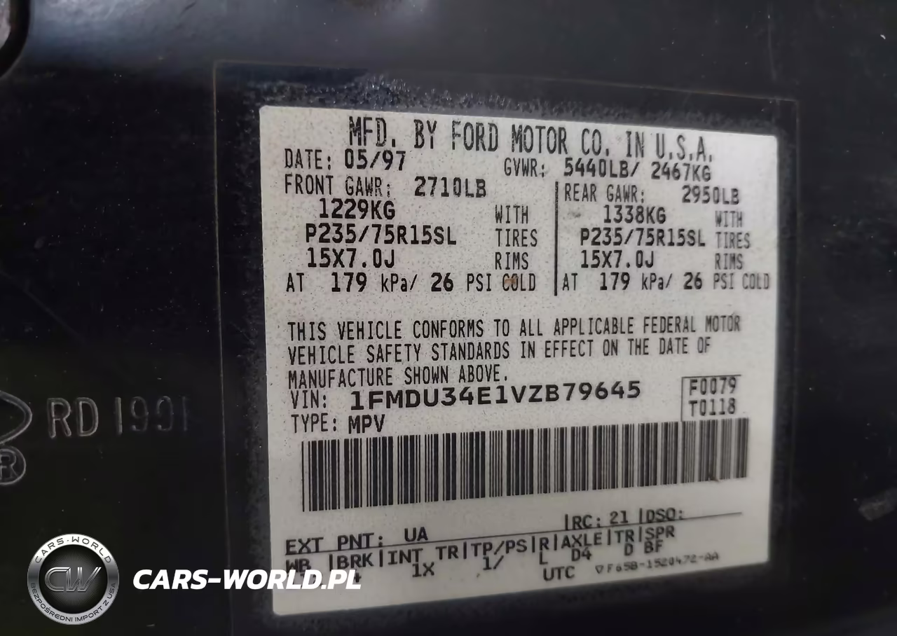 1998 Ford Explorer Eddie Bauer-Limited-Xl-Xlt VIN:1FMZU34E9WZA25482 - 9