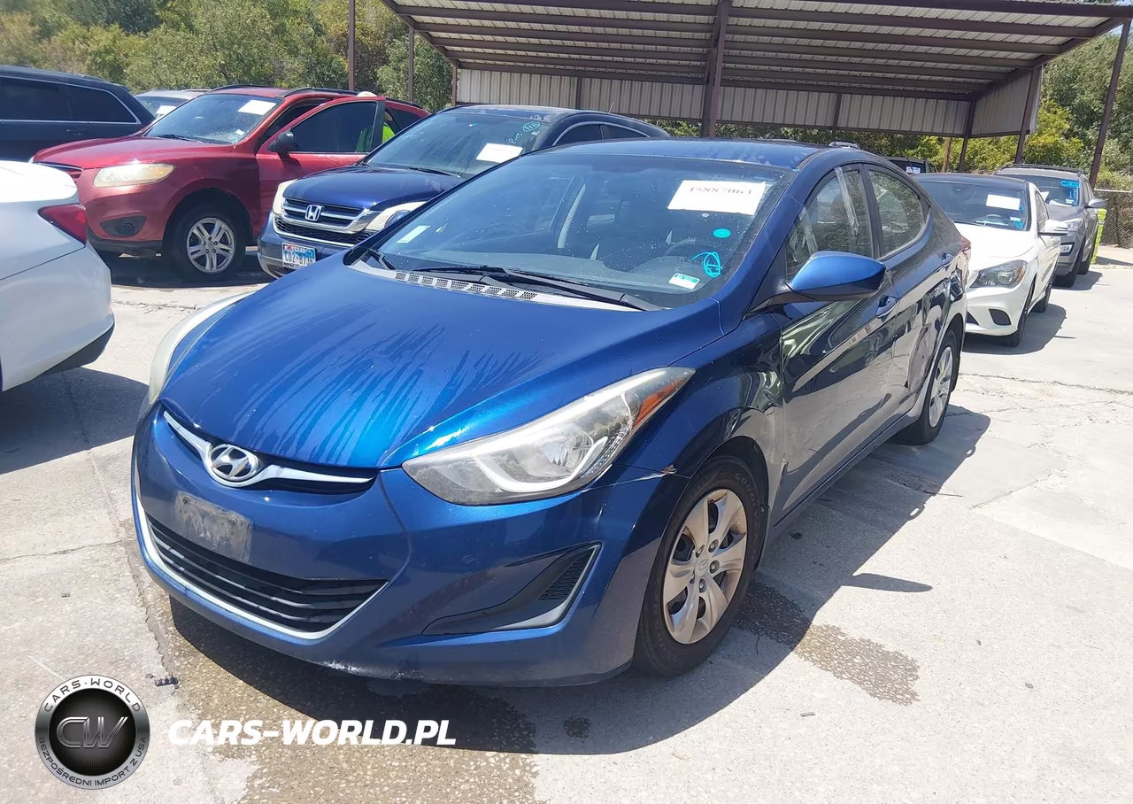 2016 Hyundai Elantra Se VIN:5NPDH4AEXGH774622 - 2