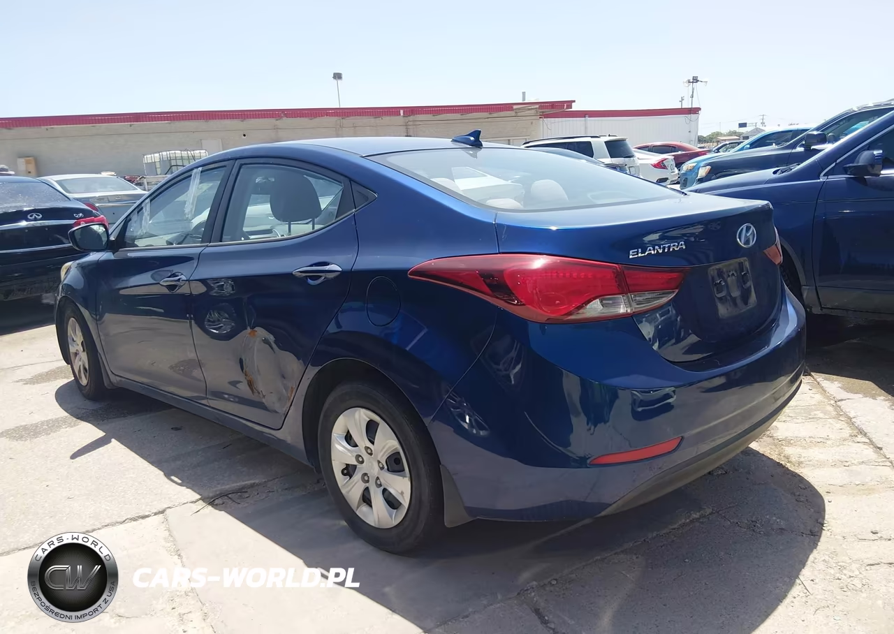 2016 Hyundai Elantra Se VIN:5NPDH4AEXGH774622 - 3