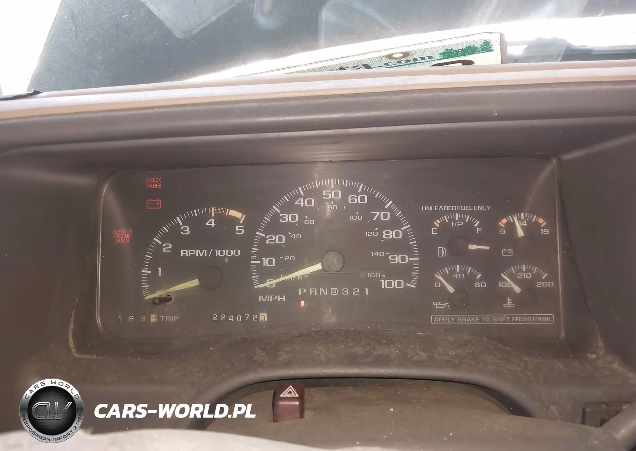 1995 Chevrolet Suburban K1500 VIN:1GNFK16K7SJ377934 - 7