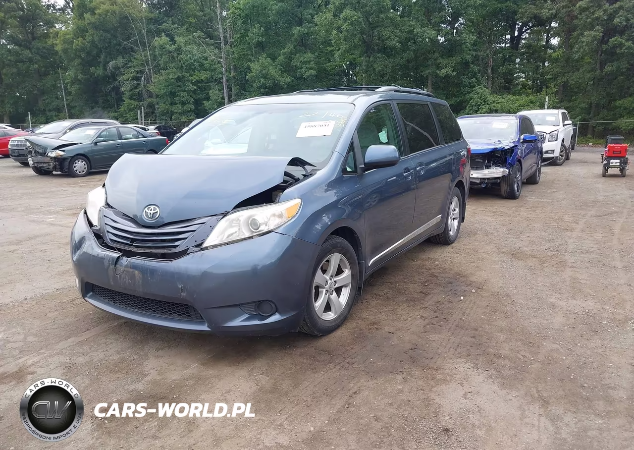 2016 Toyota Sienna Le 8 Passenger VIN:5TDKK3DC9GS722146 - 2