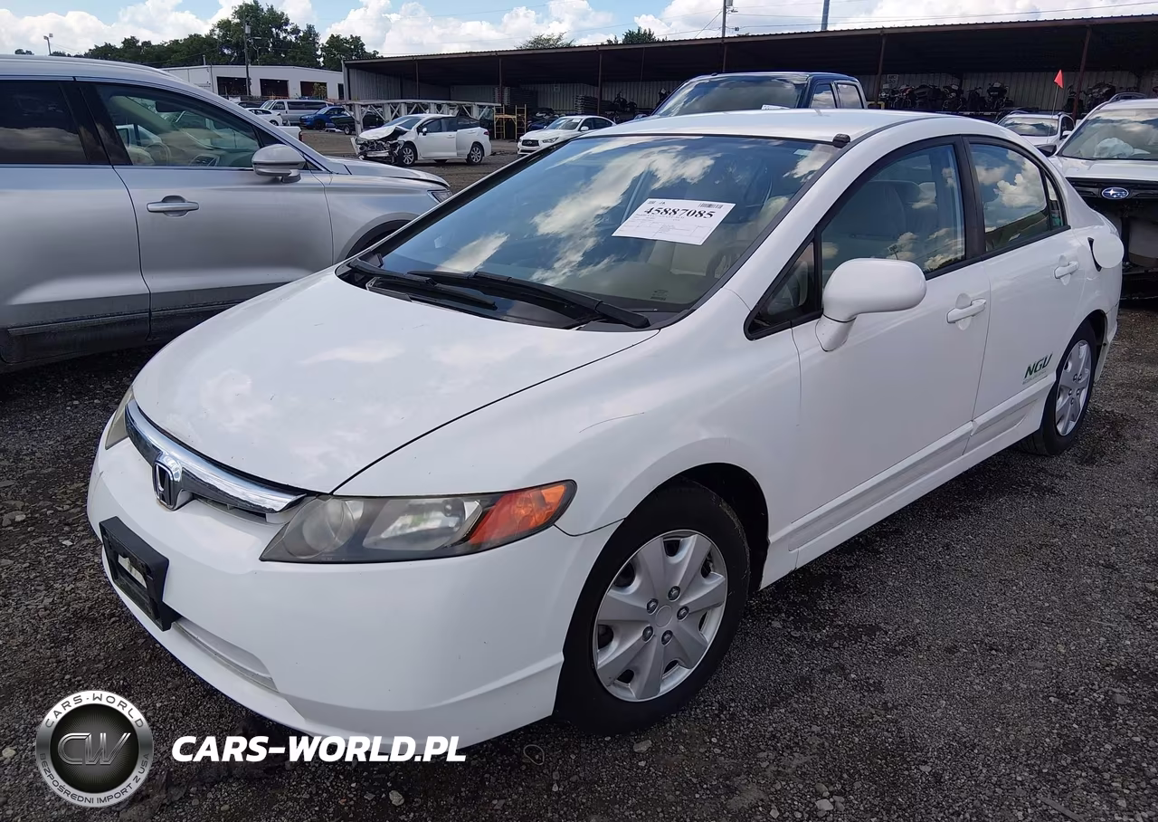 2007 Honda Civic Gx VIN:1HGFA46567L000273 - 2