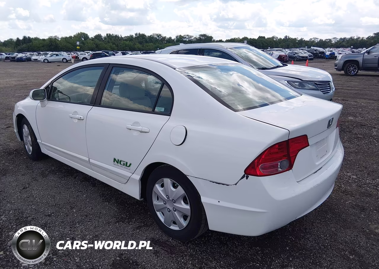 2007 Honda Civic Gx VIN:1HGFA46567L000273 - 3