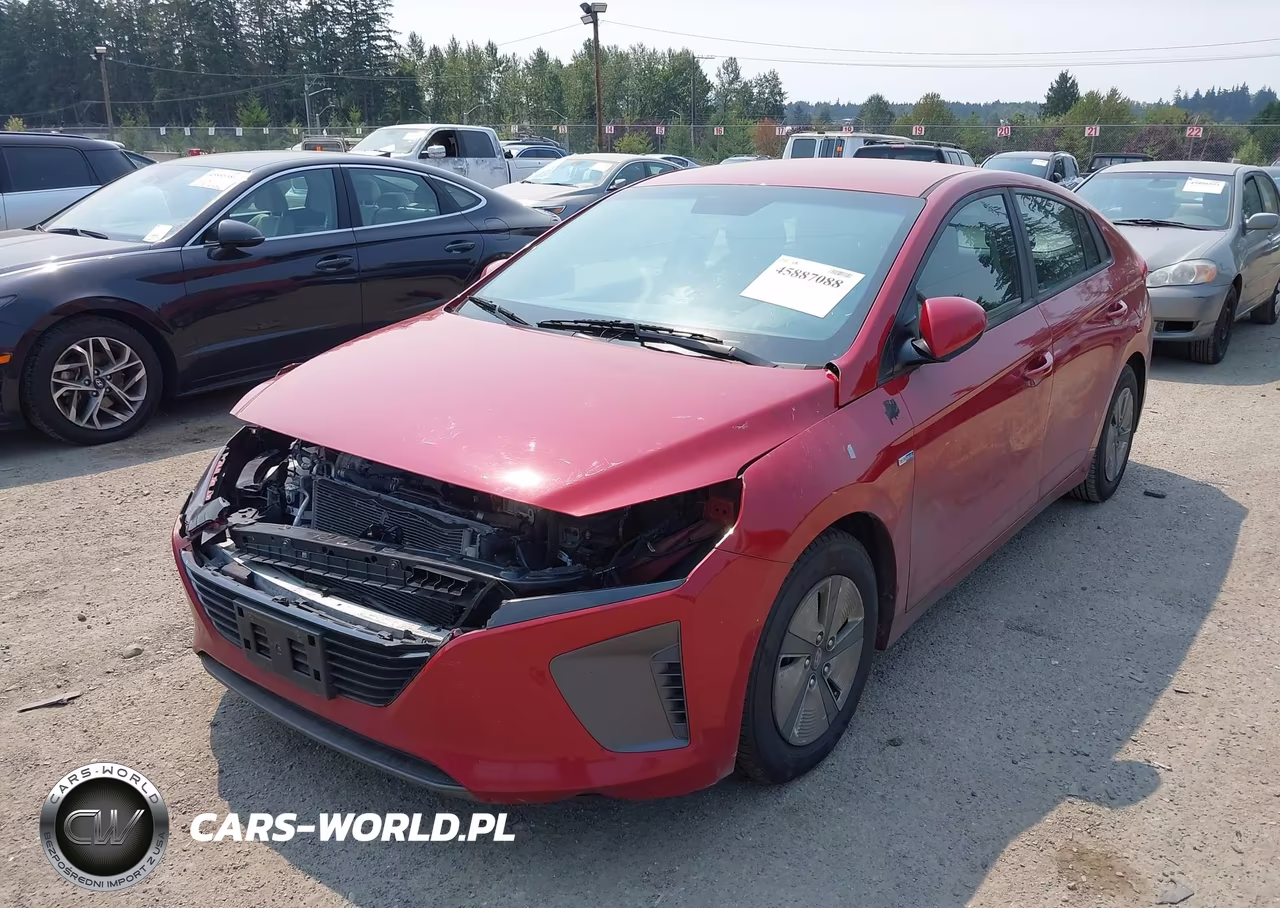 2019 Hyundai Ioniq Hybrid Blue VIN:KMHC65LCXKU174289 - 2