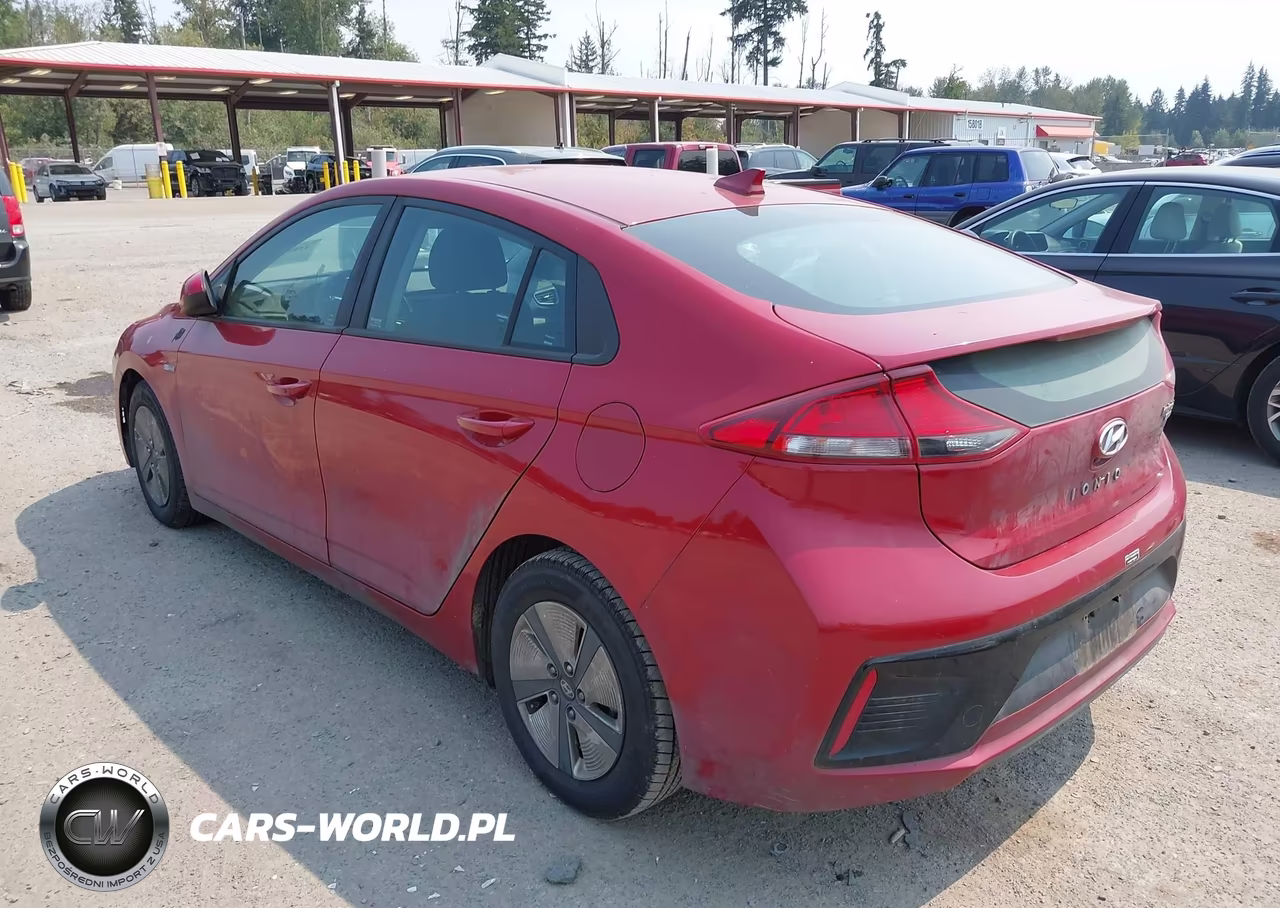 2019 Hyundai Ioniq Hybrid Blue VIN:KMHC65LCXKU174289 - 3