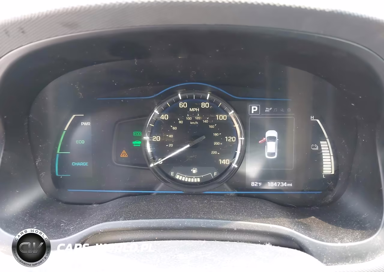 2019 Hyundai Ioniq Hybrid Blue VIN:KMHC65LCXKU174289 - 7