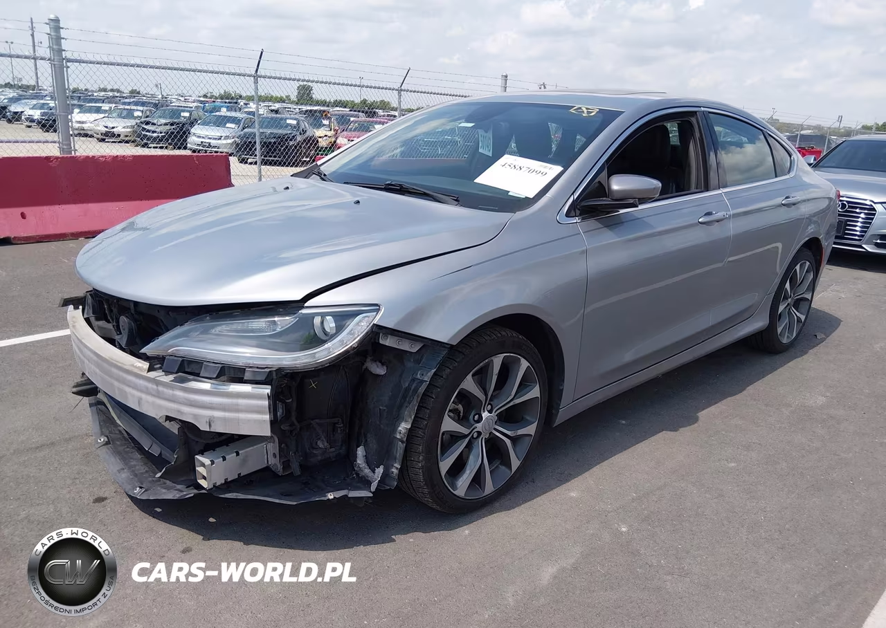 2015 Chrysler 200 C VIN:1C3CCCEG2FN553616 - 2