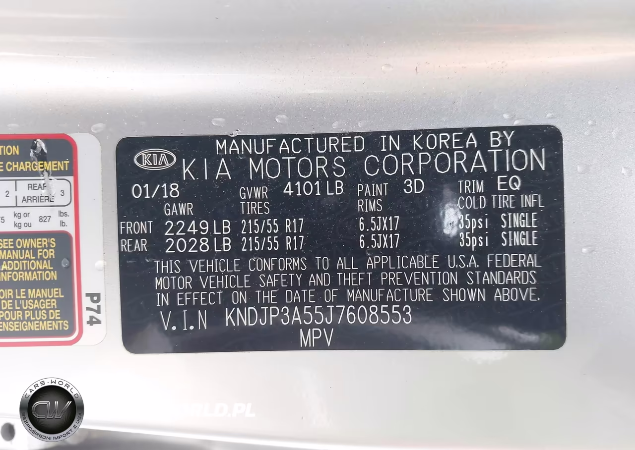 2018 Kia Soul + VIN:KNDJP3A55J7608553 - 9