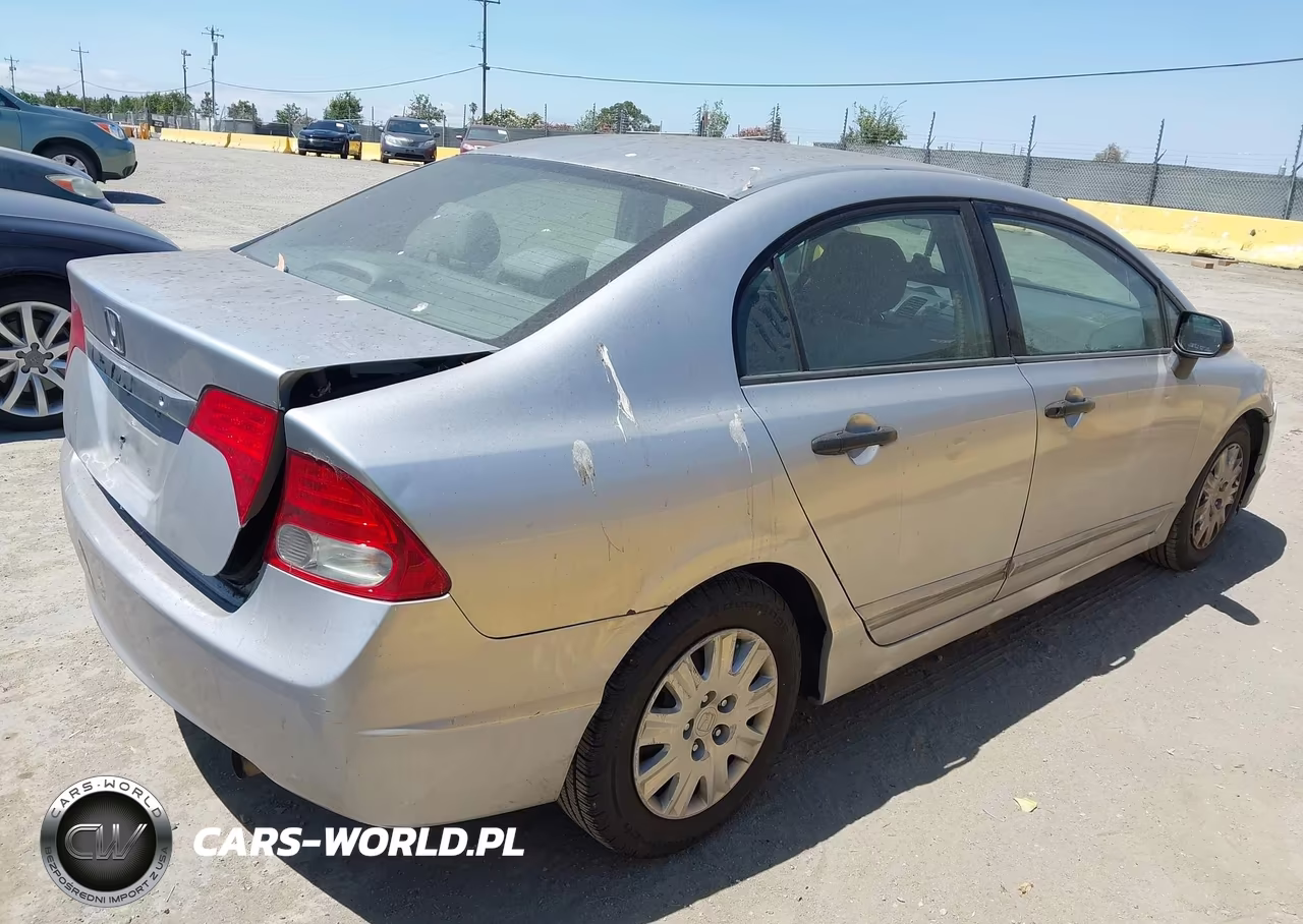 2009 Honda Civic Vp VIN:2HGFA16349H347923 - 4