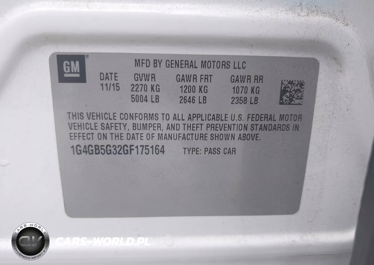 2016 Buick Lacrosse Leather VIN:1G4GB5G32GF175164 - 9