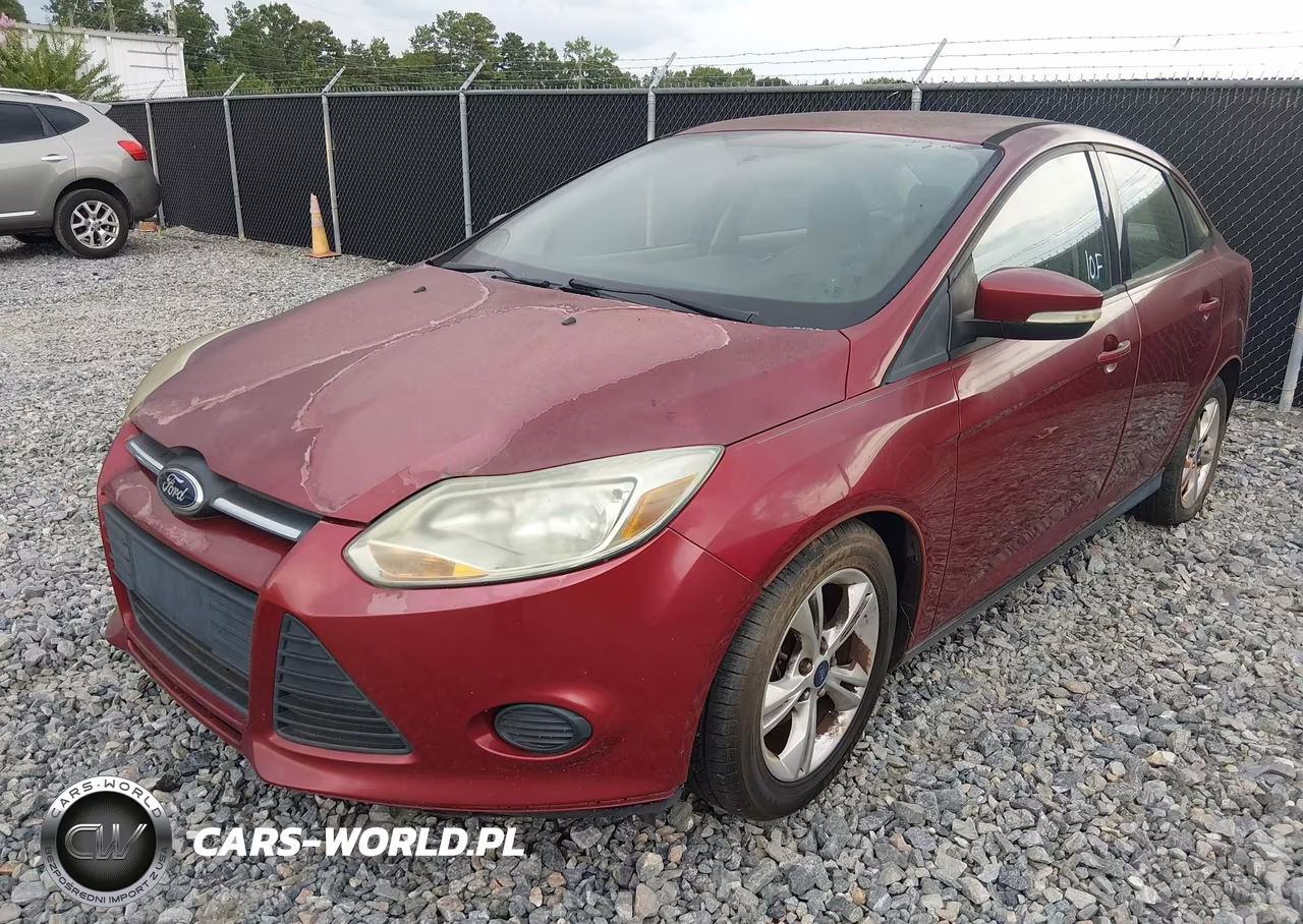 2014 Ford Focus Se VIN:1FADP3F28EL159853 - 2