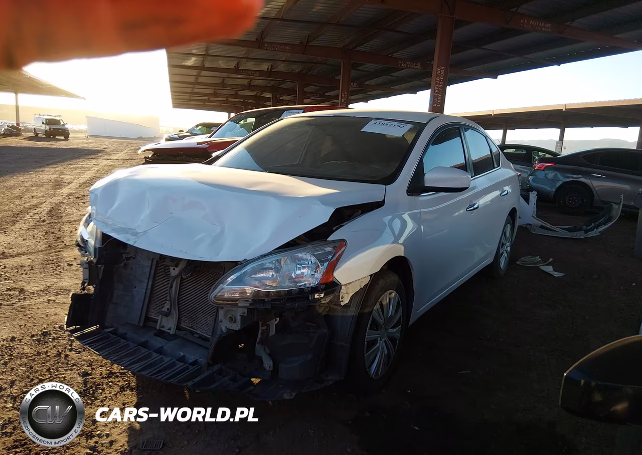 2015 Nissan Sentra VIN:3N1AB7AP8FY280545 - 2