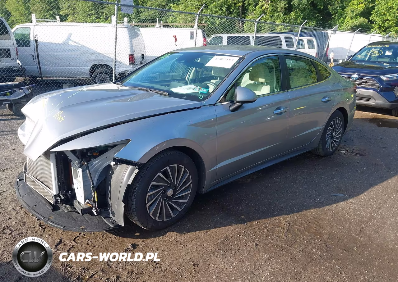 2021 Hyundai Sonata Sel VIN:KMHL34JJ9MA019211 - 2