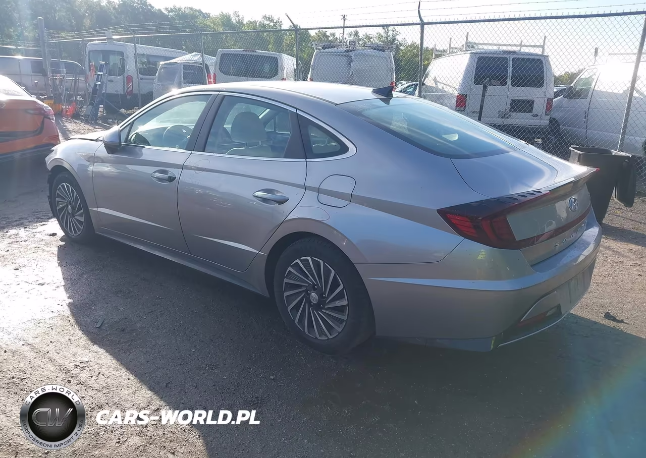 2021 Hyundai Sonata Sel VIN:KMHL34JJ9MA019211 - 3