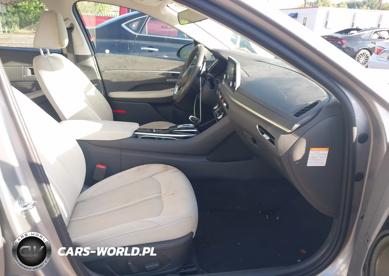 2021 Hyundai Sonata Sel VIN:KMHL34JJ9MA019211 - 5