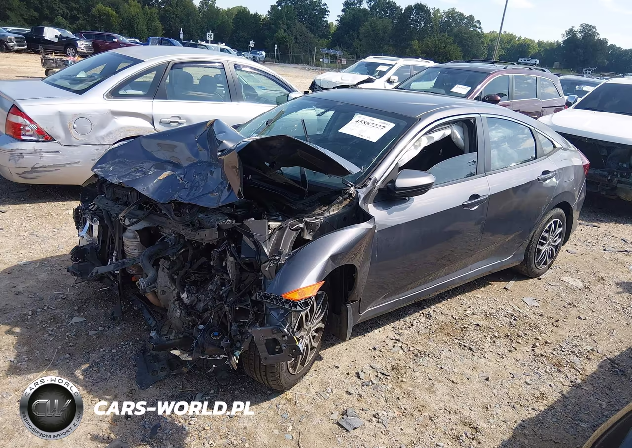 2017 Honda Civic Lx VIN:19XFC2F50HE020896 - 2