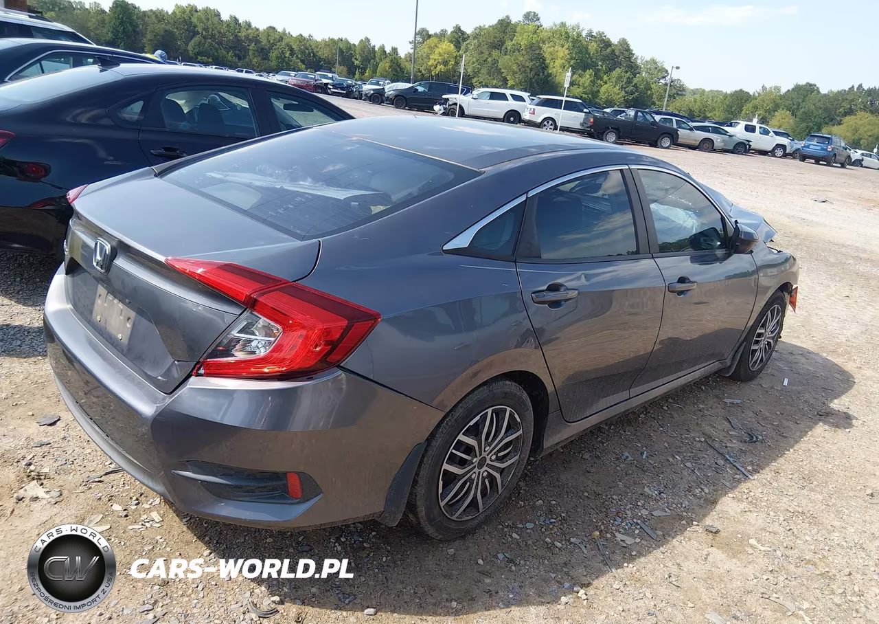 2017 Honda Civic Lx VIN:19XFC2F50HE020896 - 4