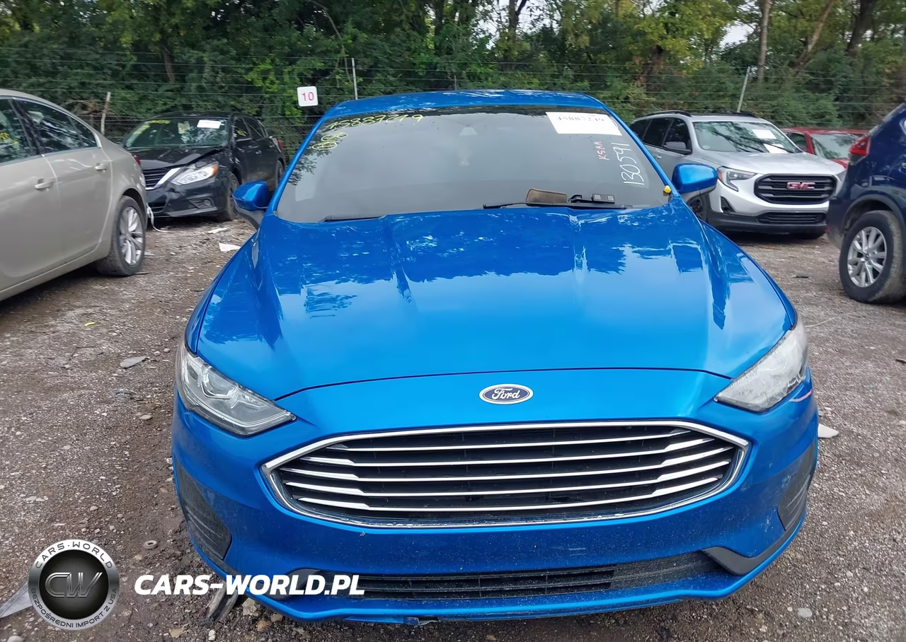 2019 Ford Fusion S VIN:3FA6P0G74KR130591 - 12