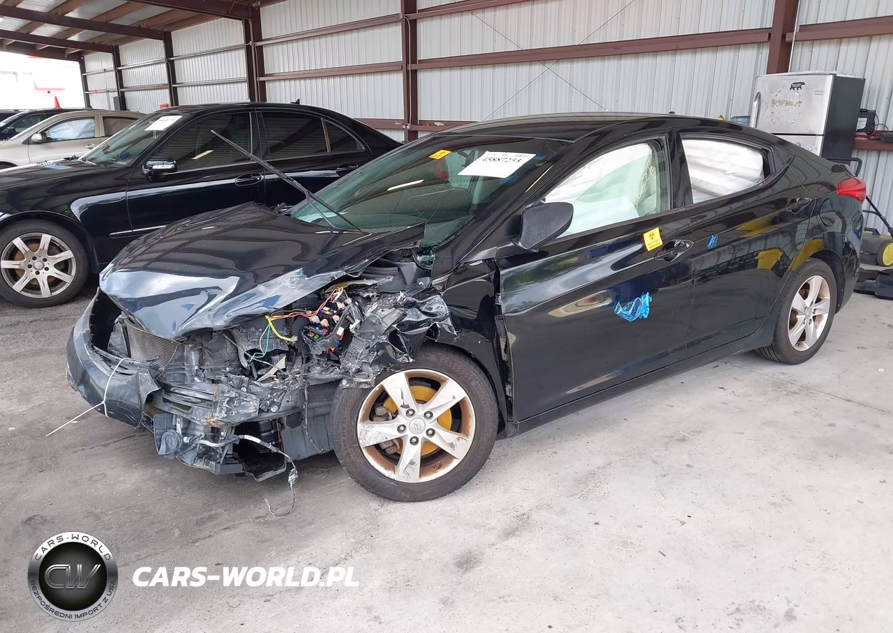 2013 Hyundai Elantra Gls VIN:5NPDH4AE3DH388782 - 2