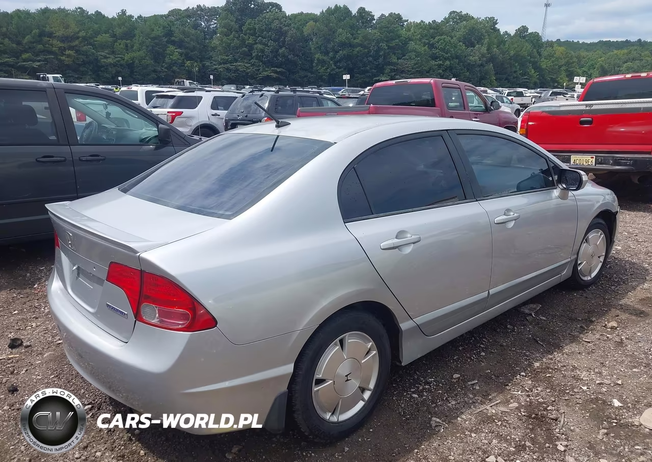 2006 Honda Civic Hybrid VIN:JHMFA36256S000539 - 4